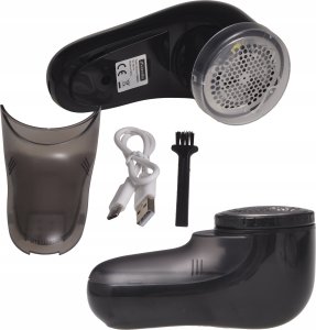 Golarka do ubrań Kamille 6601 - Bezprzewodowa golarka do tkanin, akumulatorowa, 3W 4