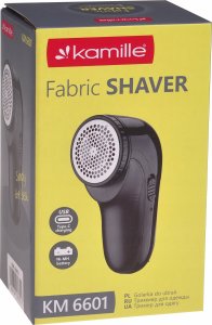 Golarka do ubrań Kamille 6601 - Bezprzewodowa golarka do tkanin, akumulatorowa, 3W 5