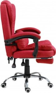 Fotel biurowy  NBR001 czerwony NBR001 4