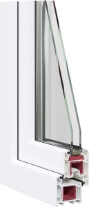 vidaXL Okno piwniczne RISOR 50x50 cm uchylno-rozwierne DIN lewe białe 10