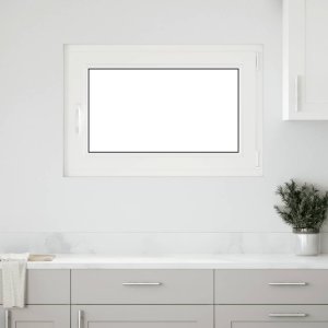 vidaXL Okno piwniczne RISOR 60x100cm uchylno-rozwierne DIN prawe białe 1
