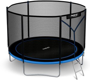 NeoSport Trampolina ogrodowa 6ft/183cm z siatką zewnętrzną i drabinką 2