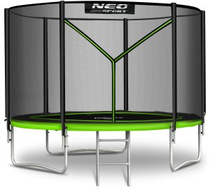 NeoSport Trampolina ogrodowa 6ft/183cm z siatką zewnętrzną i drabinką 1
