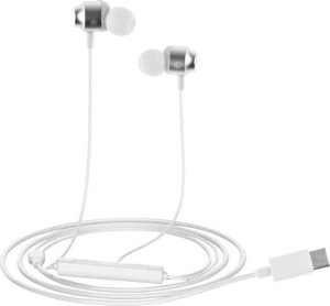 Słuchawki przewodowe douszne USB Typ-C MAG-C Airbass (biały) 2