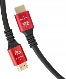 Kabel HDMI 2.1 8K 60Hz / 4K 120Hz – Ultra High Speed, HDR, eARC, VRR, 48Gbps 5 m czarny 2