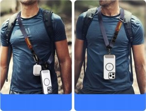 DUX DUCIS Outdoor Cross Body - smycz do telefonu niebieska 8