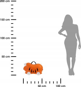 Walizeczka dla dzieci z tworzywa sztucznego, 52 x 21 x 32 cm 3