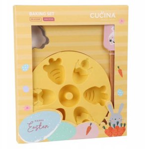 Zestaw akcesoriów do pieczenia z motywem wielkanocnym 2