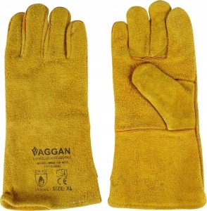 Skórzane rękawice ochronne do grilla 2