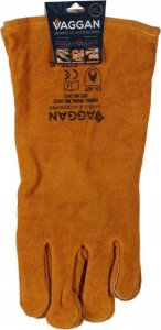 Skórzane rękawice ochronne do grilla 3