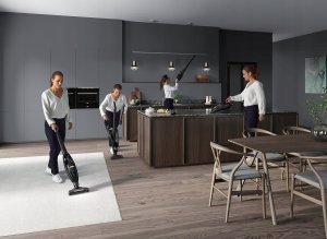 Odkurzacz pionowy AEG QX6-1-45AN bezprzewodowy odkurzacz 45 min 27W pracy 2w1 szary 2