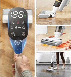 Odkurzacz pionowy Proscenic F10 Pro Smart 3w1 odkurzacz bezprzewodowy 230W biały 2024 2