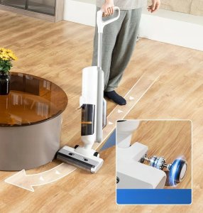 Odkurzacz pionowy Proscenic F10 Pro Smart 3w1 odkurzacz bezprzewodowy 230W biały 2024 5