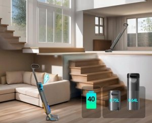 OSOTEK H200 Pro Plus odkurzacz czyszczenie na mokro i sucho bezprzewodowy 2