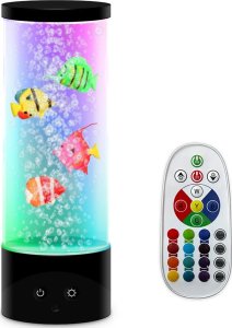 Fiske lampe med fjernbetjening H: 28cm 1