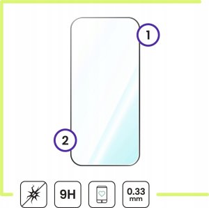 2-PAK Szkło Hybrydowe Do Samsung Galaxy A15 4G / 5G / M15 (Szybka 9H, 5D) 2