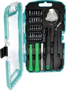 Pros Kit Atsuktuvu rinkinys telefonu remontui (24 vnt antgaliu), SD-9322M Pro'sKit 2