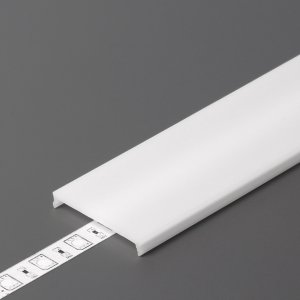 LED profilio VARIO30 dangtelis, uzspaudziamas CLICK, baltas, 2m, TOPMET 1