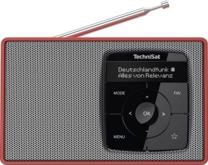 TechniSat Digitradio 2 DAB+ Radio red/silver 1