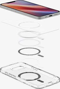 SPIGEN futerał ULTRA HYBRID MAG kompatybilny z MagSafe do IPHONE SE 4 2025 carbon fiber 5