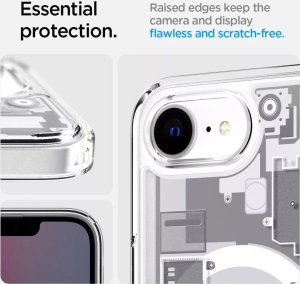 SPIGEN futerał ULTRA HYBRID MAG kompatybilny z MagSafe do IPHONE SE 4 2025 zero one white 12