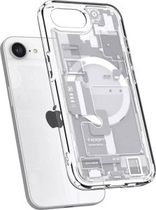 SPIGEN futerał ULTRA HYBRID MAG kompatybilny z MagSafe do IPHONE SE 4 2025 zero one white 9