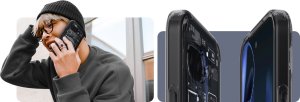 Spigen SPIGEN futerał ULTRA HYBRID MAG kompatybilny z MagSafe do GOOGLE PIXEL 9A zero one black 13