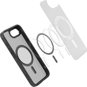 SPIGEN futerał ULTRA HYBRID MAG kompatybilny z MagSafe do IPHONE SE 4 2025 frost black 9