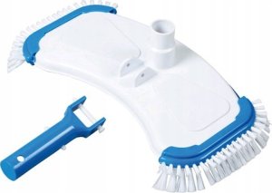 Zestaw do czyszczenia basenu Profi sitko, tester ph, szczotka do dna #90867 4