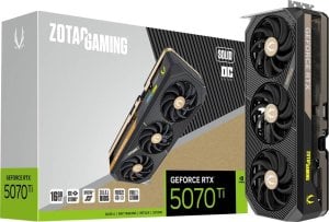 Karta graficzna Zotac Gaming GeForce RTX 5070 Ti Solid OC 16GB GDDR7 (ZT-B50710J-10P) 1