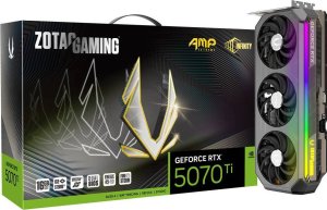 Karta graficzna Zotac Gaming GeForce RTX 5070 Ti AMP Extreme INFINITY 16GB GDDR7 (ZT-B50710B-10P) 1