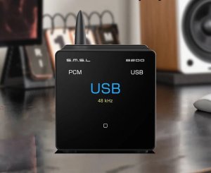 SMSL B200 Odbiornik audio Bluetooth DAC z przedwzmacniaczem 6