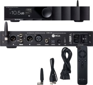 SMSL D400 Pro DAC audio USB Hi-Res czarny 1