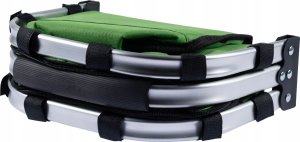 SKŁADANY KOSZYK TERMICZNY PIKNIKOWY NA ZAKUPY, PLAŻĘ Z 1 UCHWYTEM - WODOODPORNY, ZIELONY 3