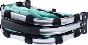 SKŁADANY KOSZYK TERMICZNY PIKNIKOWY NA ZAKUPY, PLAŻĘ Z 1 UCHWYTEM - WODOODPORNY, MIĘTOWY 3