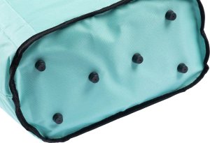 SKŁADANY KOSZYK TERMICZNY PIKNIKOWY NA ZAKUPY, PLAŻĘ Z 1 UCHWYTEM - WODOODPORNY, MIĘTOWY 6