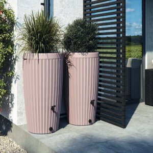 Zbiornik na deszczówkę Mika 240l Beczka na wodę + zestaw przyłączeniowy 13