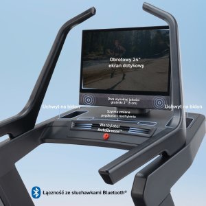 Bieżnia elektryczna X24 NordicTrack z wyświetlaczem 4