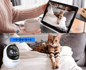 Kamera IP EasyCam wewnętrzna obrotowa WiFi Tuya 3MP EC-3PT2DL-U 16