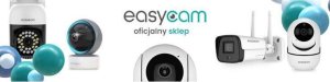 Kamera IP EasyCam wewnętrzna obrotowa WiFi Tuya 3MP EC-3PT2DL-U 5