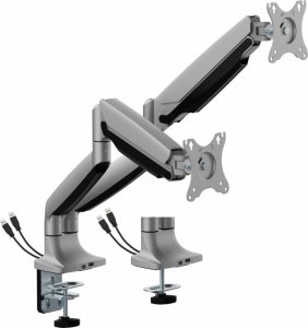 Art Uchwyt biurkowy na 2 monitory 17" - 35" (L-36HD) 2