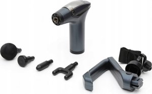 PLATINET MASSAGE GUN PISTOLET WIBRACYJNY DO MASAŻU 1500 mAh 2400-3200 rpm 4 tips belt [45974] 3