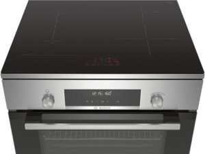 Bosch Cooker HLS79Y351U Series 6 Hob type Induction, Oven type Electric, Stainless Steel, Width 60 cm, Grilling, LCD, 63 L, Dept 2
