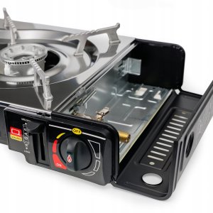 Genway PLATINET CAMPING COOKING STOVE 2 BURNER BLACK [46135] 5