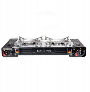 Genway PLATINET CAMPING COOKING STOVE 2 BURNER BLACK [46135] 6