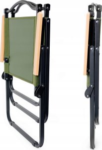 PLATINET CAMPING CHAIR 75X47X39 CM GREEN 45145 6