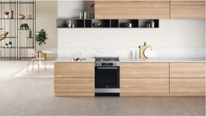 Kuchenka Whirlpool Whirlpool Cooker | WS5G8CHX/E/1 | Hob type Gas | Oven type Electric | Stainless steel | Width 50 cm | LED | Depth 60 cm | 60 L 5