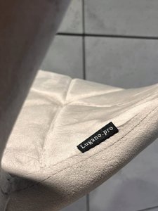 Krzesło obrotowe VASTO OFFICE VELVET GREY SMOKE 6