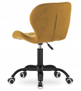 Krzesło obrotowe VASTO OFFICE VELVET SAND SMOKE 3