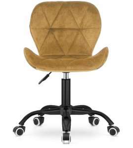 Krzesło obrotowe VASTO OFFICE VELVET SAND SMOKE 5
